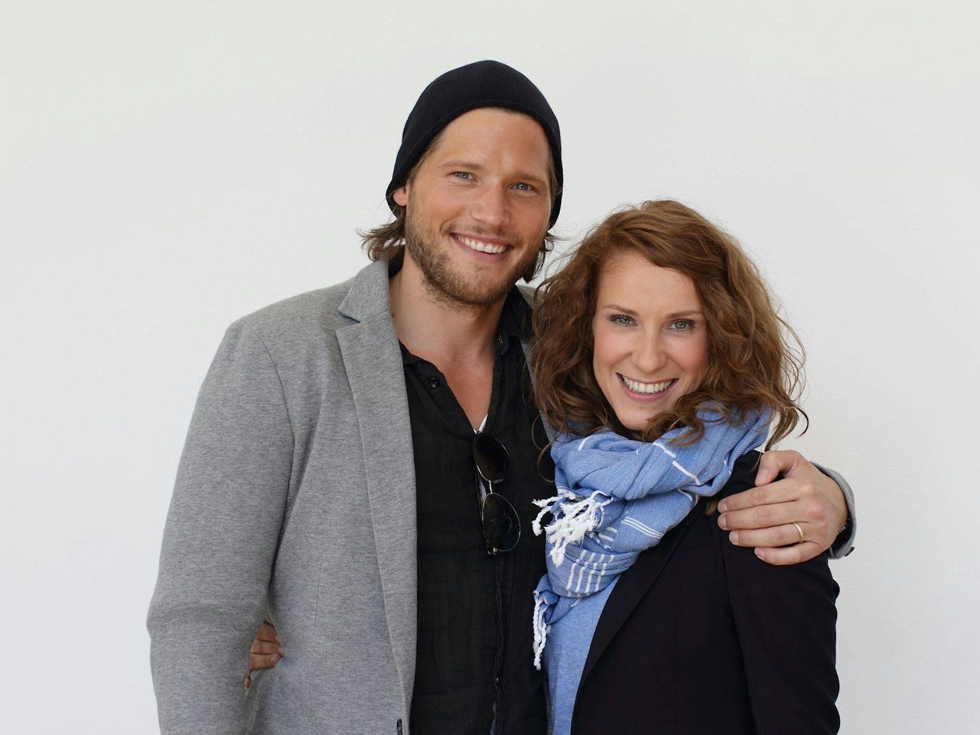 Von 2009 bis 2011 spielten Chiara Schoras und der heutige „Bergretter“ Sebastian Ströbel die Hauptrollen in der RTL-Krimiserie „Countdown - Die Jagd beginnt“. (Bild: Andreas Rentz/Getty Images)