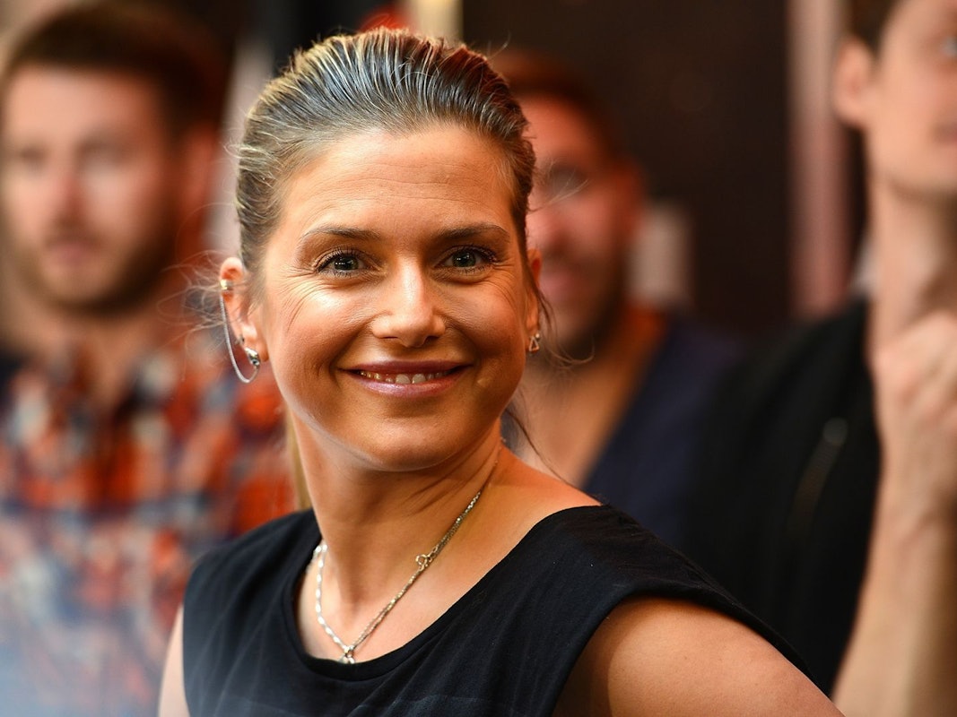 Jeanette Biedermann erwartet mit 46 Jahren ihr erstes Kind. (Bild: David Hecker/Getty Images)