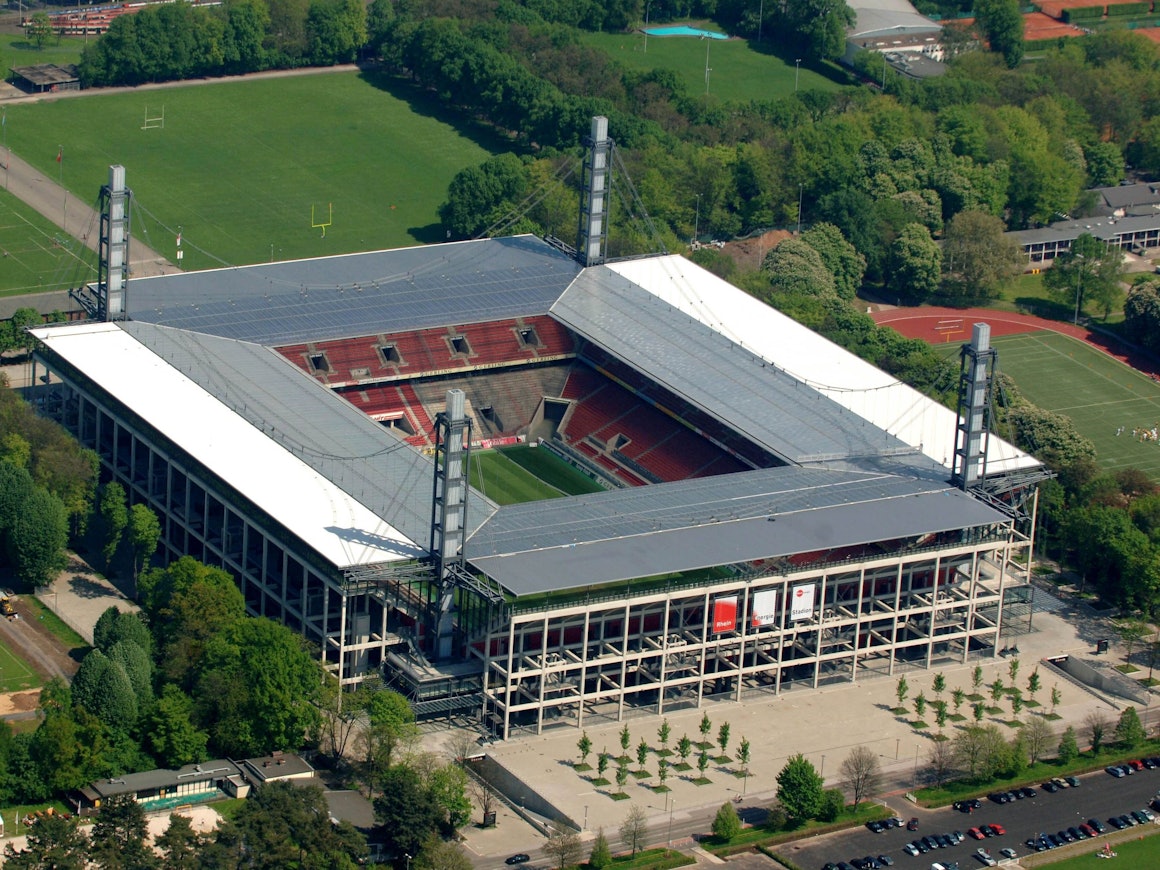 Blick auf das Rhein-Energie-Stadion