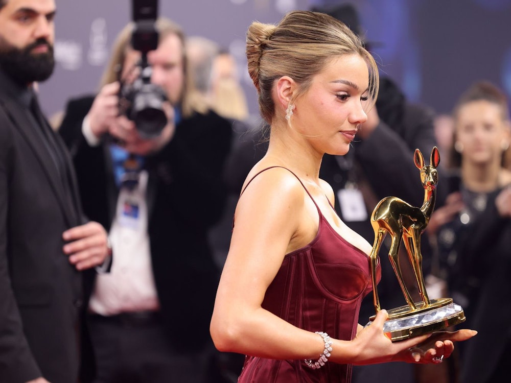 2024 gewann Shirin David den Bambi. (Bild: Getty Images / Andreas Rentz)