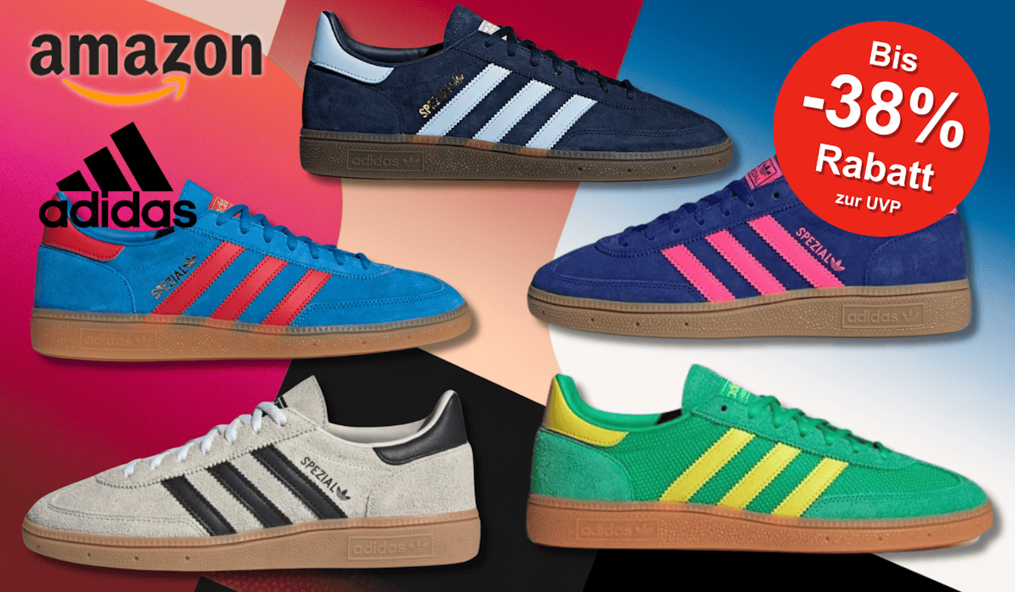 Adidas Spezial Sneaker in verschiedenen Colorways.