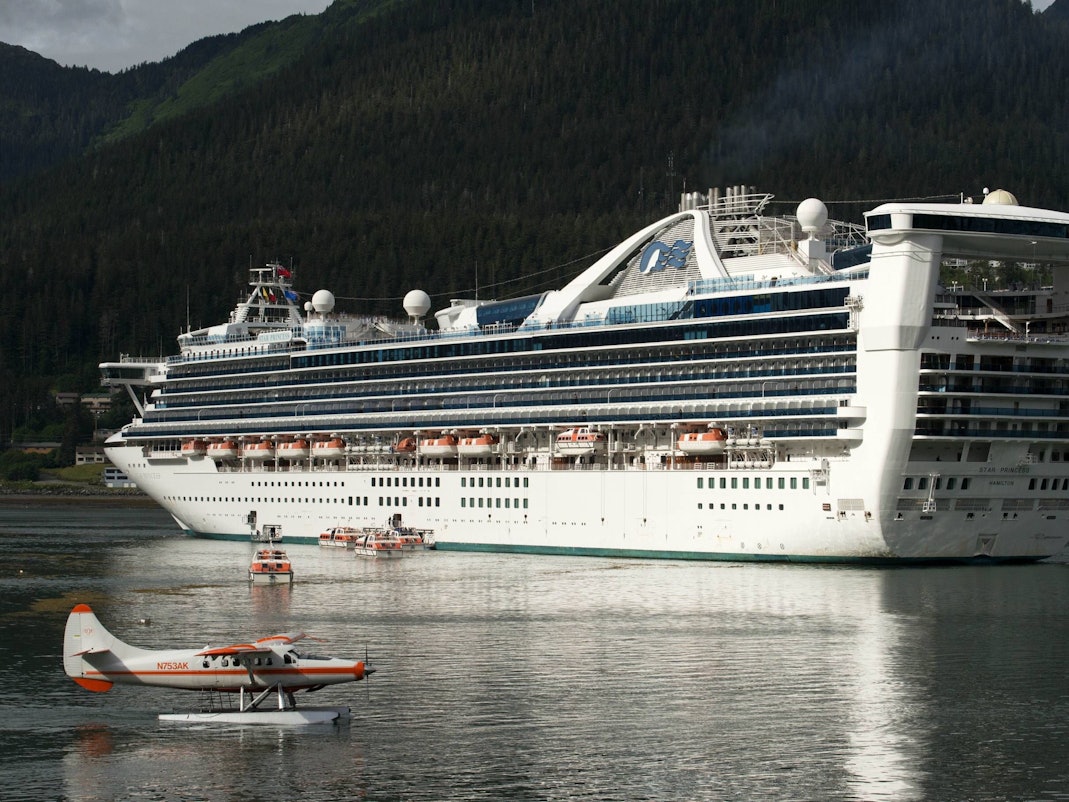 „Star Princess“ auf Hoher See.