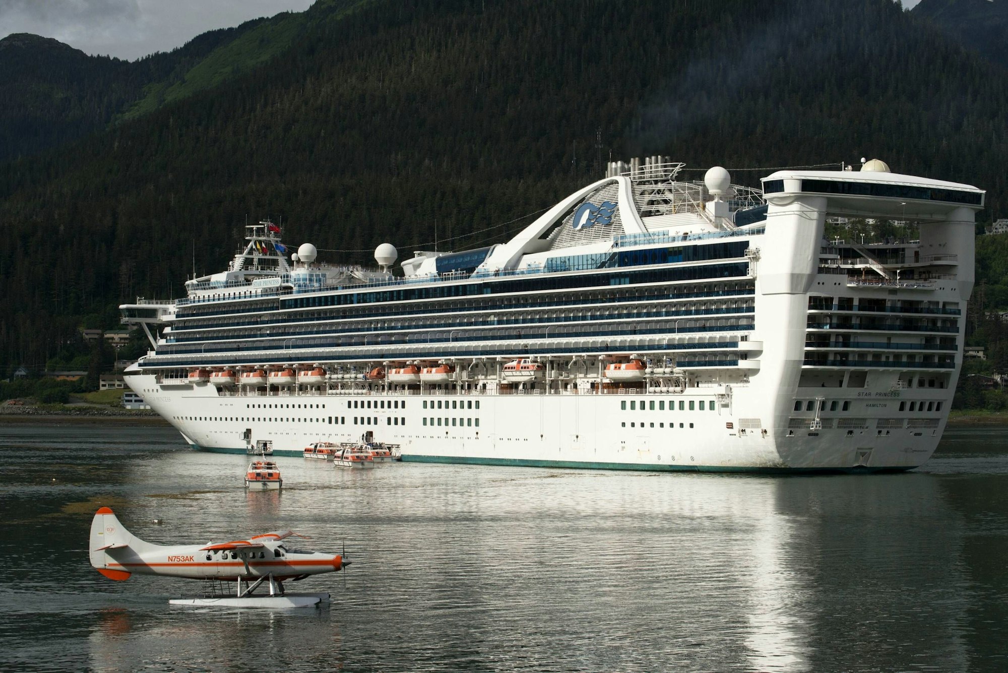 „Star Princess“ auf Hoher See.