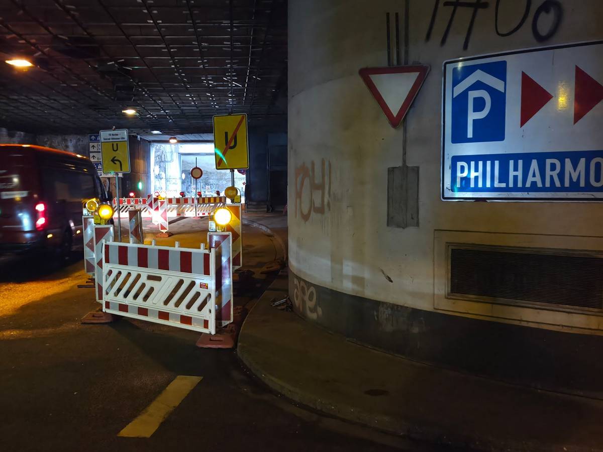 Die Stadt Köln hat den Gulliver-Tunnel in der Innenstadt gesperrt.