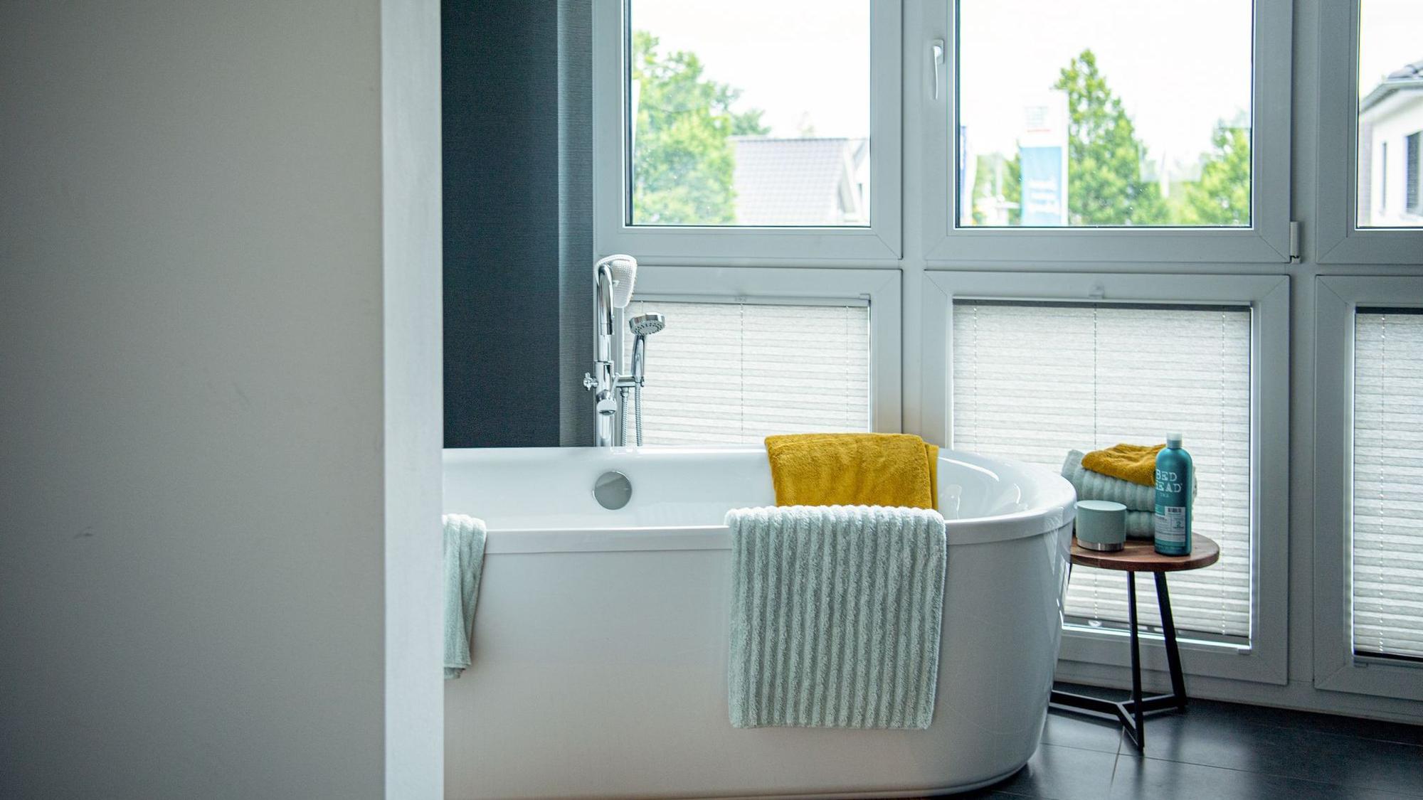 Badezimmer in einem Einfamilienhaus