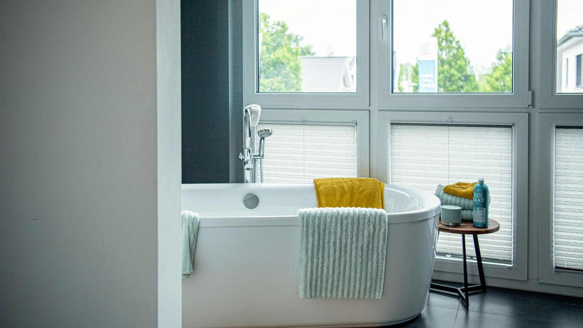 Badezimmer in einem Einfamilienhaus