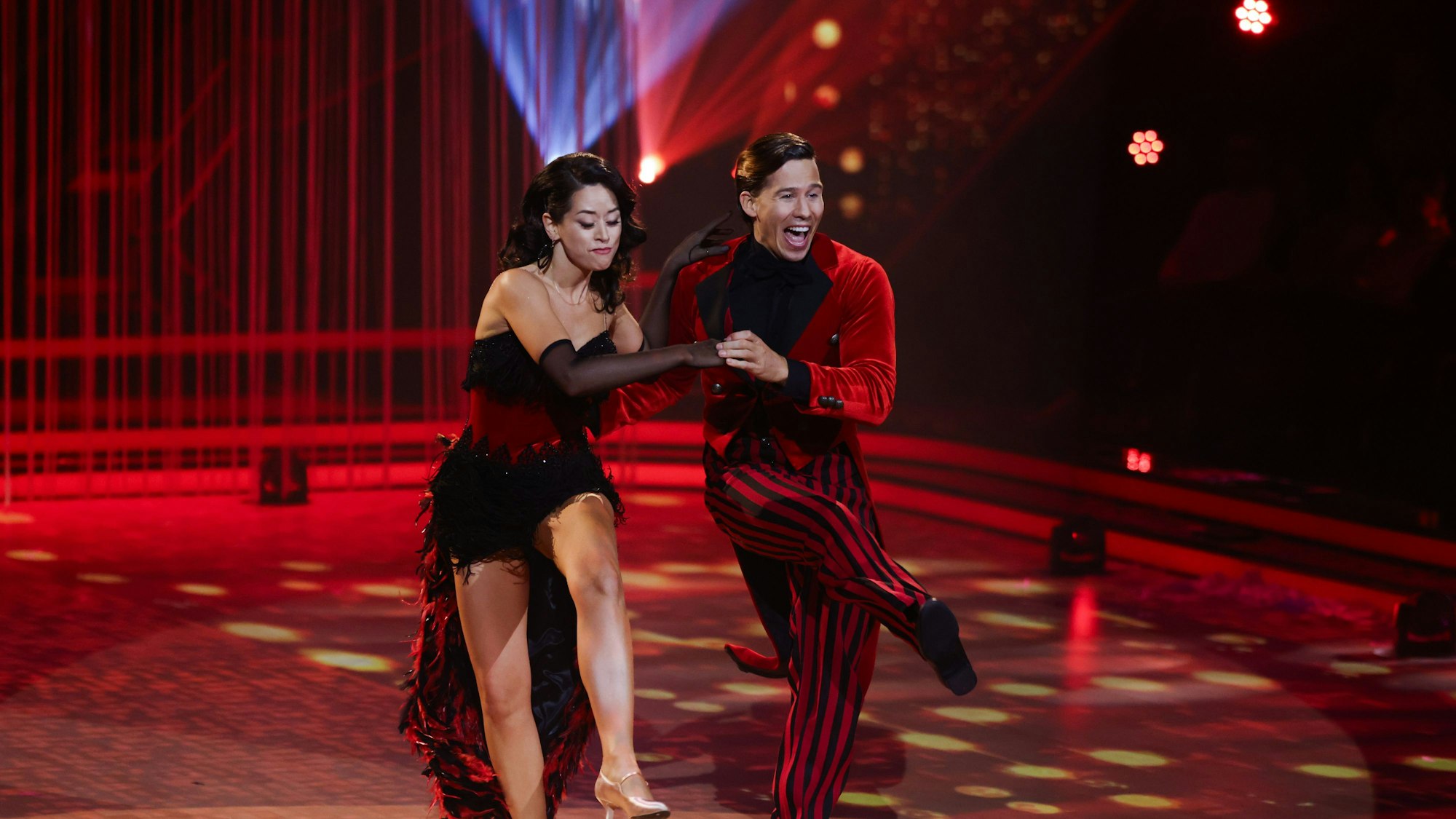 Joel Mattli und Malika Dzumaev