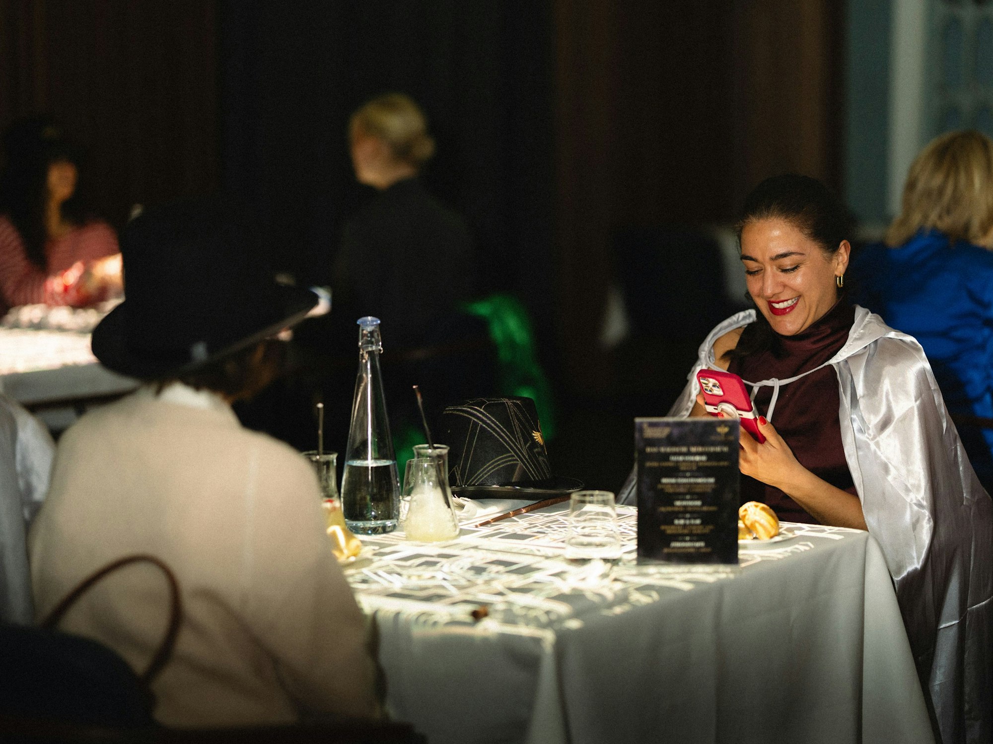 Blick auf die Tische während „The Magic Table“.