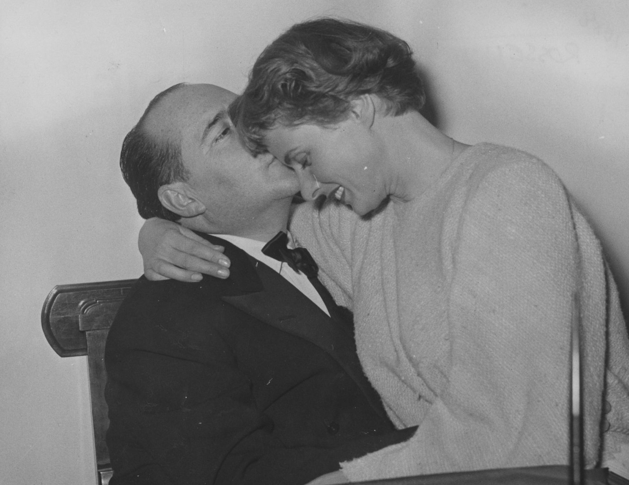 Der Oscar-Fluch ist kein neues Phänomen: Schon die Ehe von Ingrid Bergman und Roberto Rossellini soll ihm zum Opfer gefallen sein. (Bild: Keystone/Hulton Archive/Getty Images)