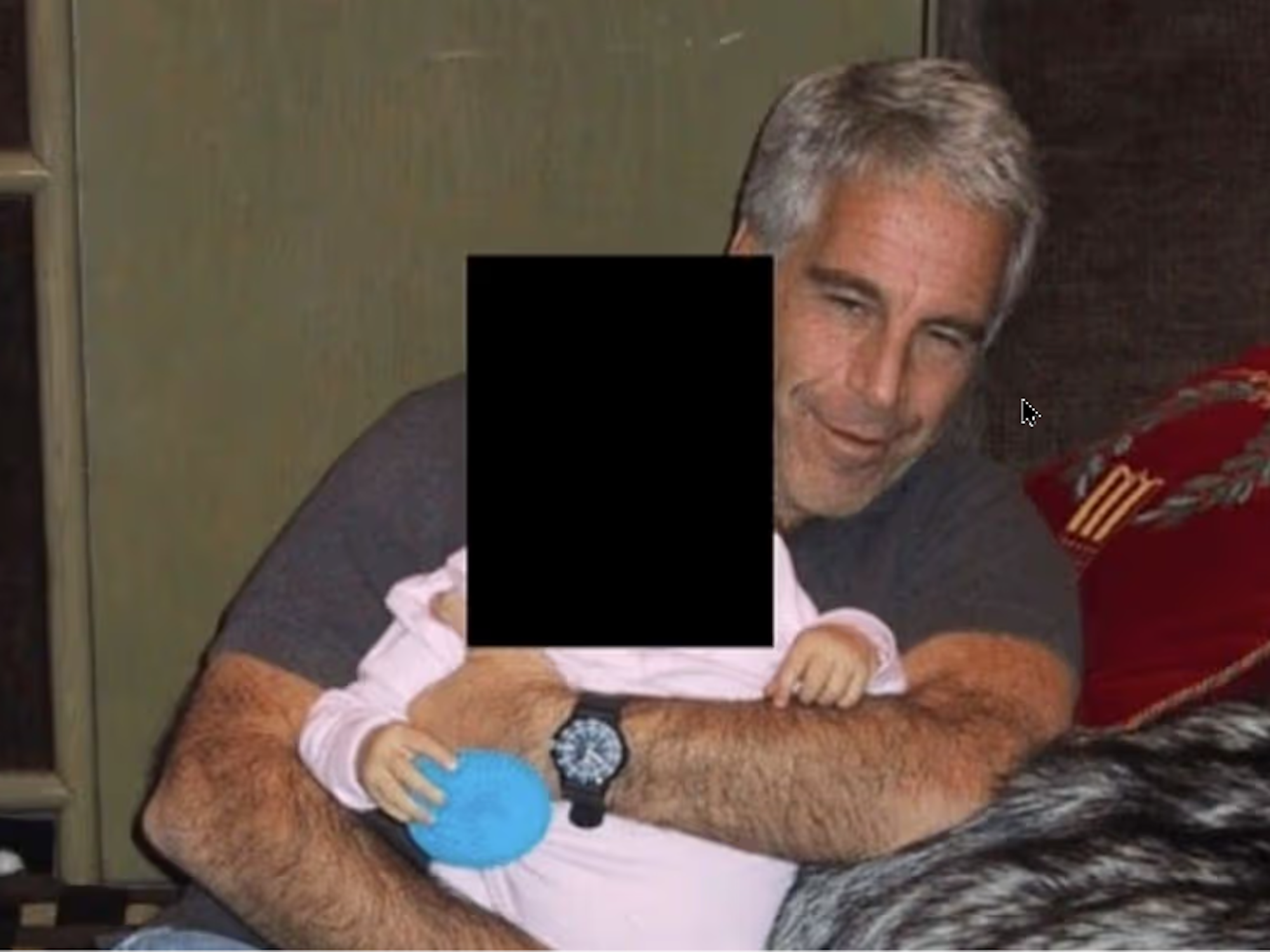Epstein soll gestanden haben, Vater zu sein.