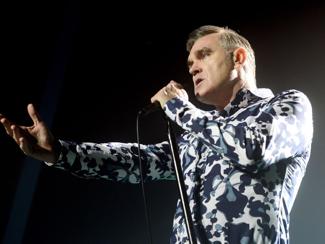 Morrissey ließ kurzfristig ein Konzert in Valencia platzen. (Bild: Getty Images / Kevin Winter)