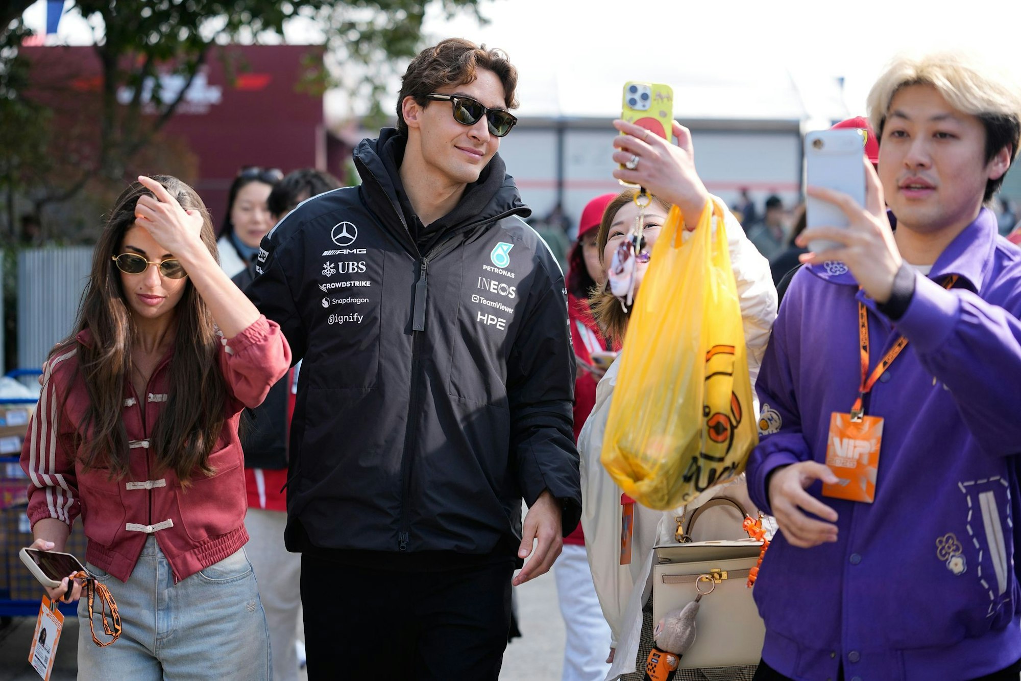 Vor dem Großen Preis von China