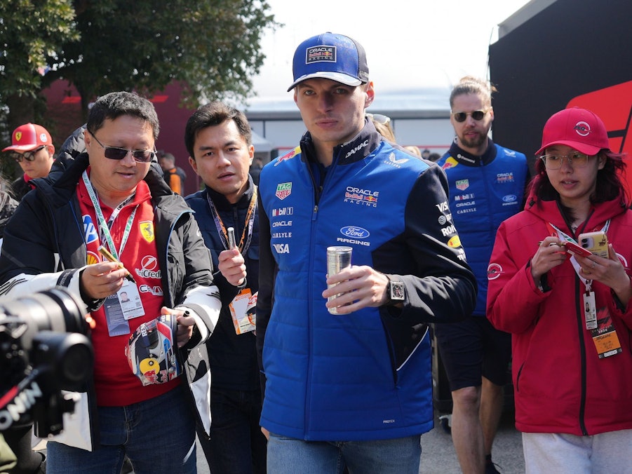 Vor dem Großen Preis von China