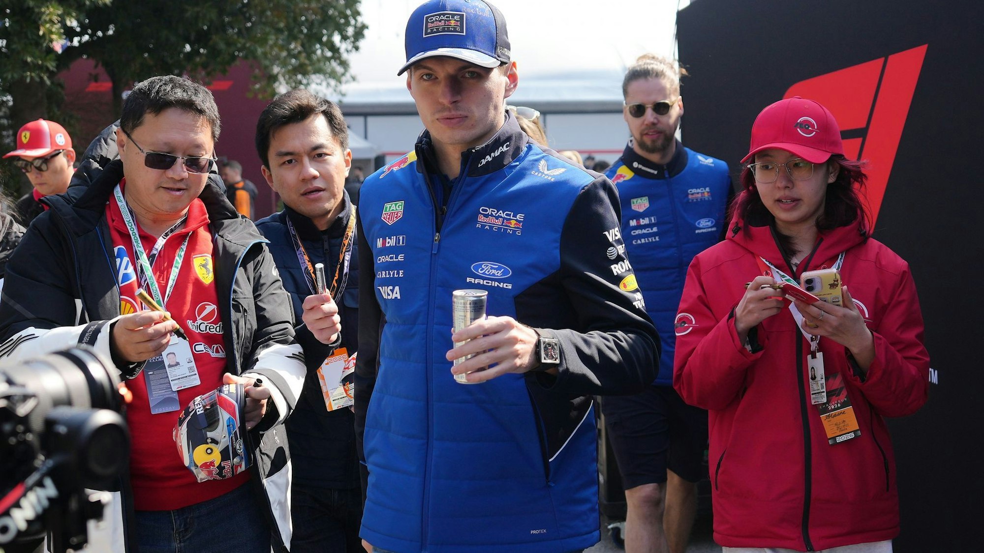 Vor dem Großen Preis von China