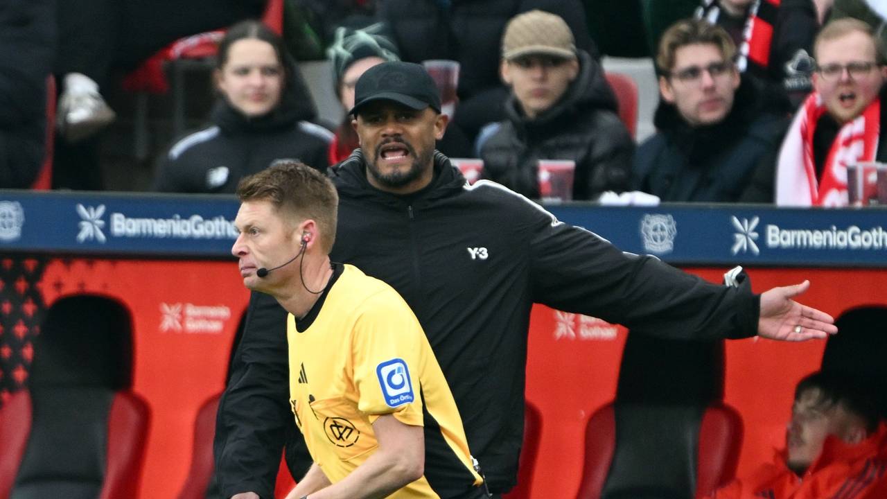 Vincent Kompany brüllt seinen Frust in Richtung von Schiedsrichter Christian Dingert.