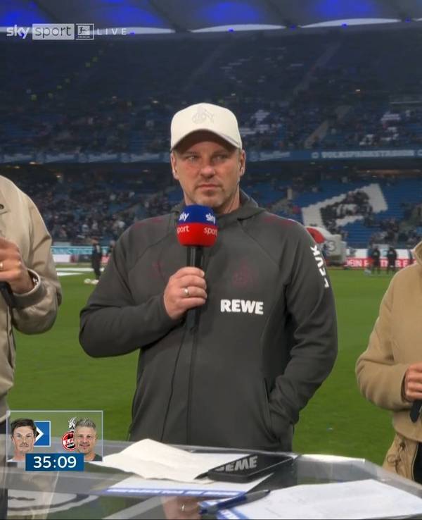 Lukas Kwasniok, Julia Simic und Lothar Matthäus sprechen im TV-Interview.
