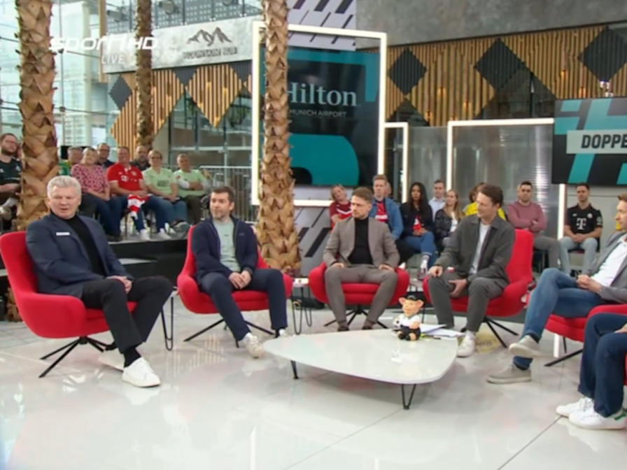 Die Runde des Sport1-„Doppelpass“ in der Sendung am 15. März 2026.