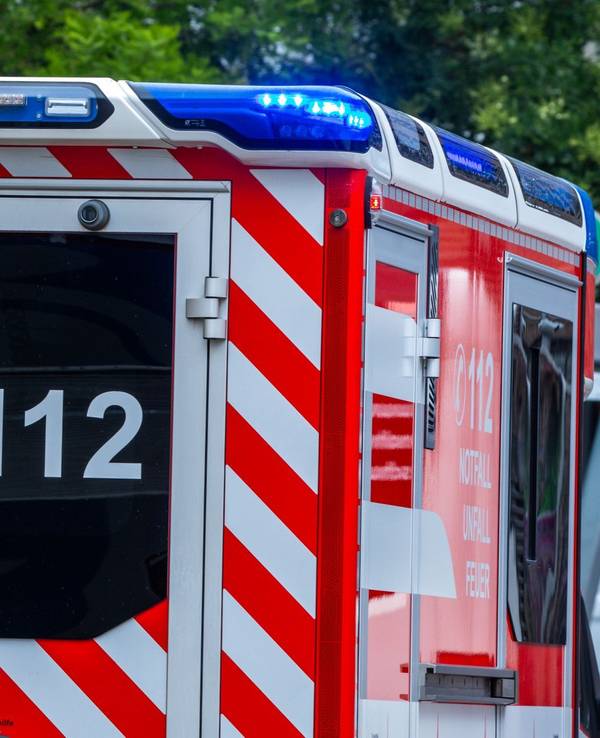 Ein Rettungswagen