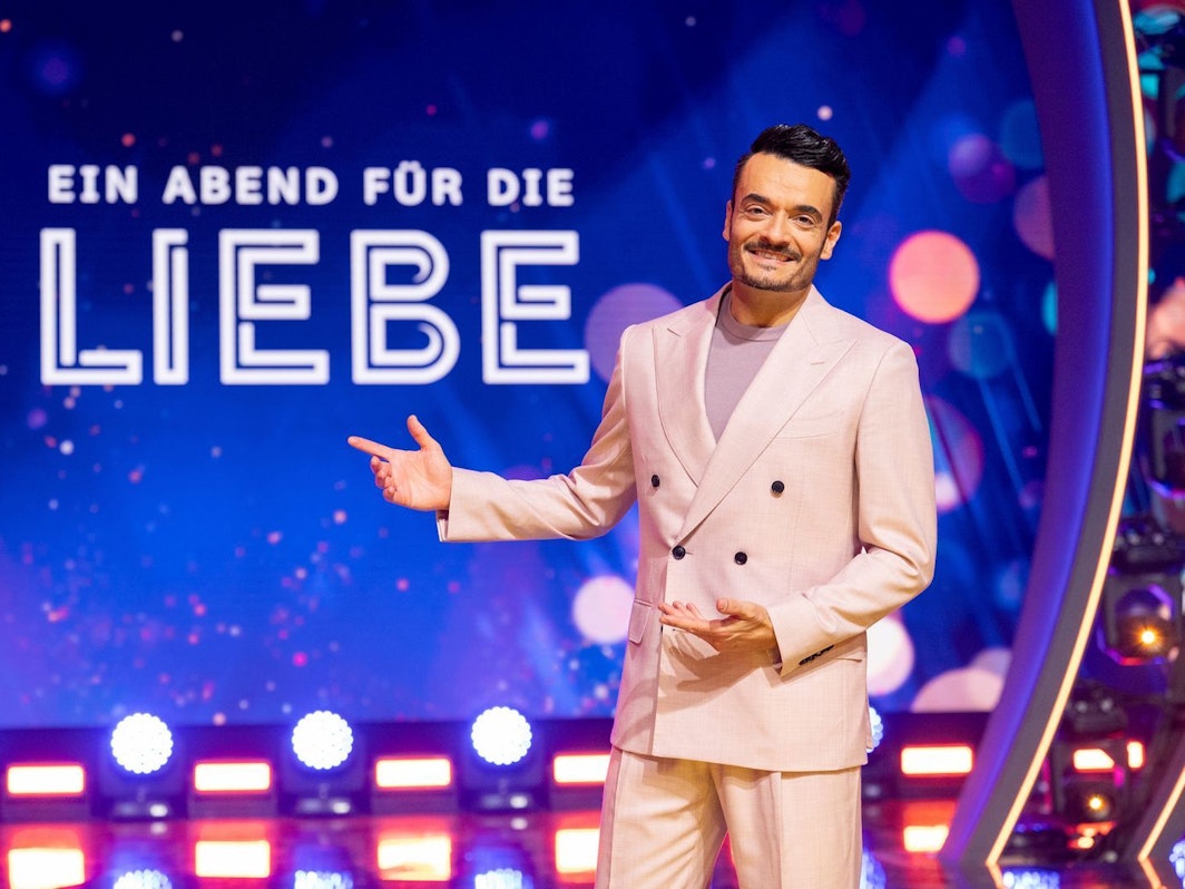 Giovanni Zarrella feierte mit vielen Stars und Tausenden von Fans in Offenburg einen „Abend für die Liebe“. (Bild: ZDF / Sascha Baumann)