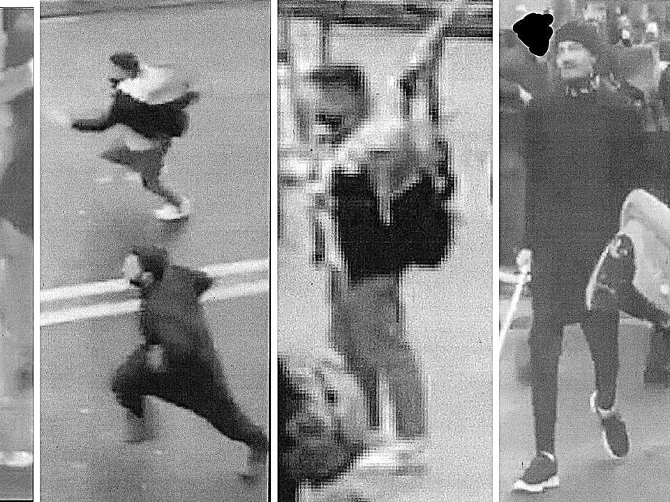 Die Polizei fahndet auch nach diesen Personen.