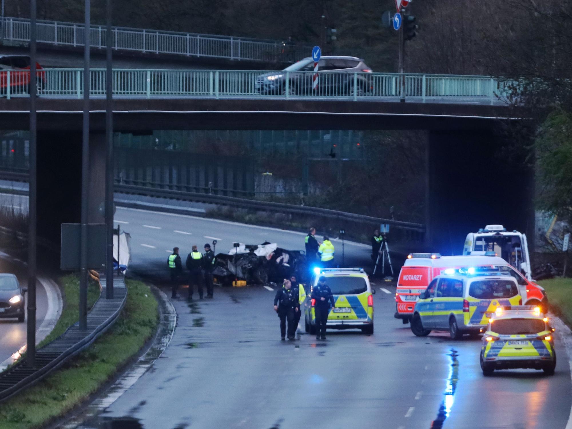 Einsatz auf der A57