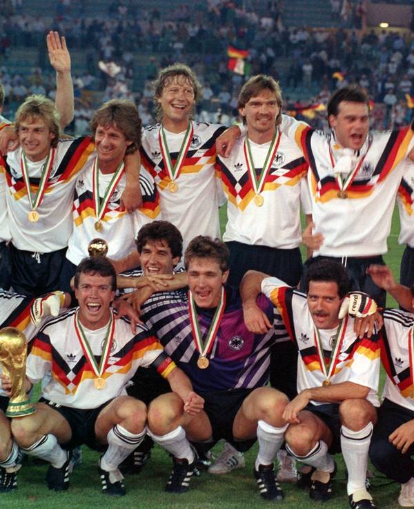 Das Weltmeister-Team von 1990