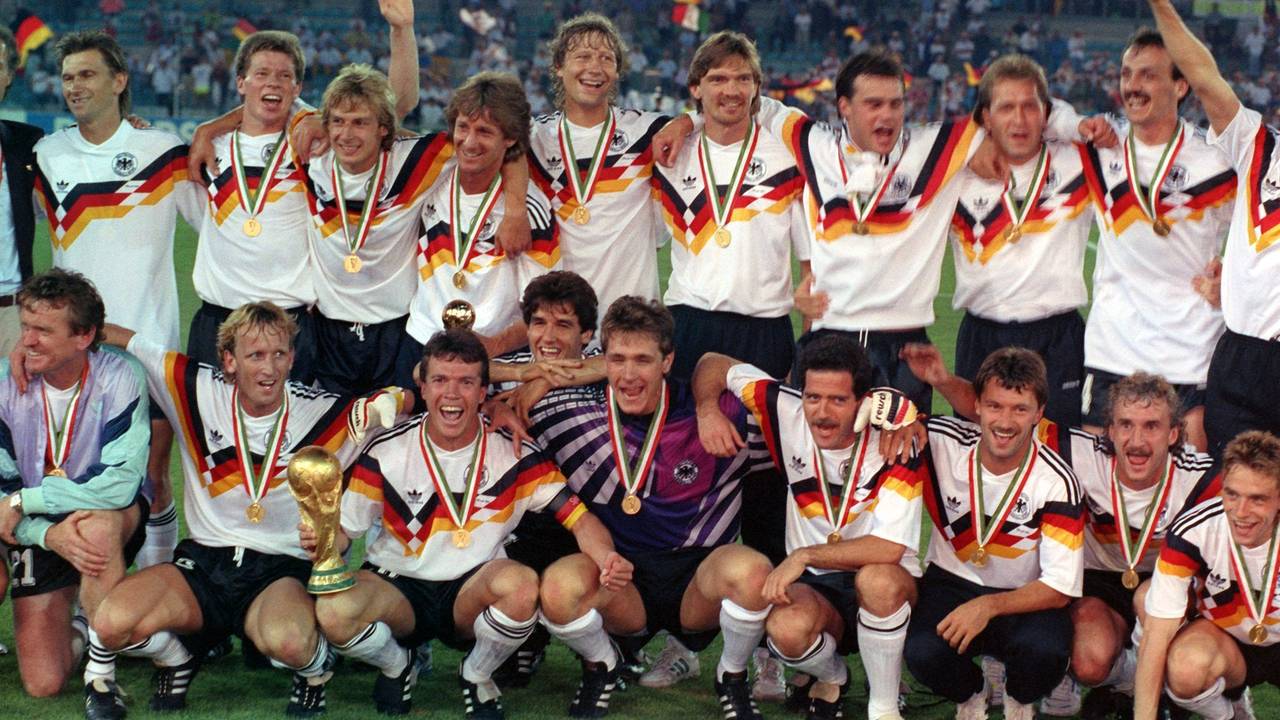 Das Weltmeister-Team von 1990