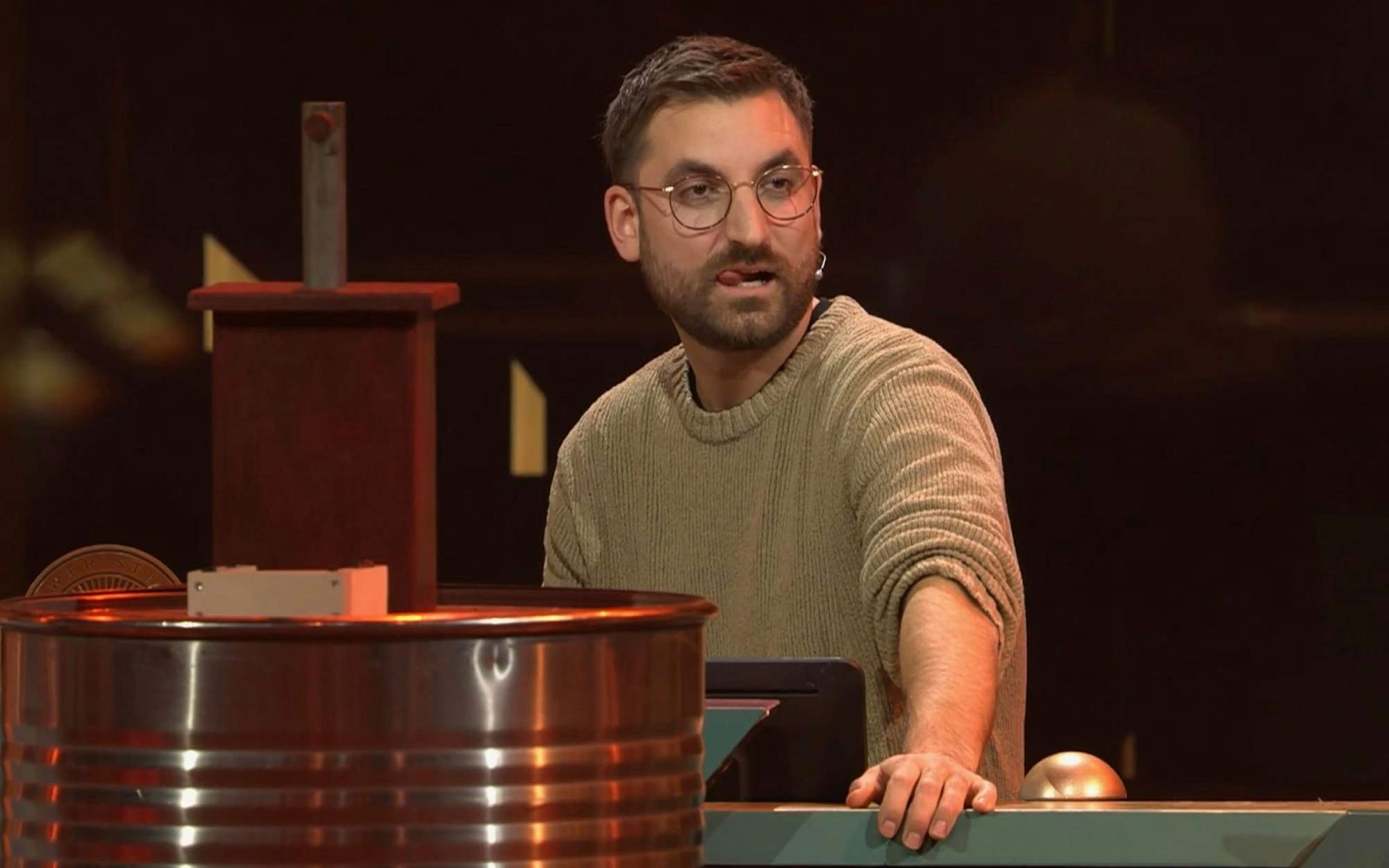 Felix aus Pößneck war schon im vergangenen November Wildcard-Kandidat der Sendung - und bekam nun eine zweite Chance. Er kämpfte sich bis ins Finale vor. (Bild: Screenshot/Joyn)