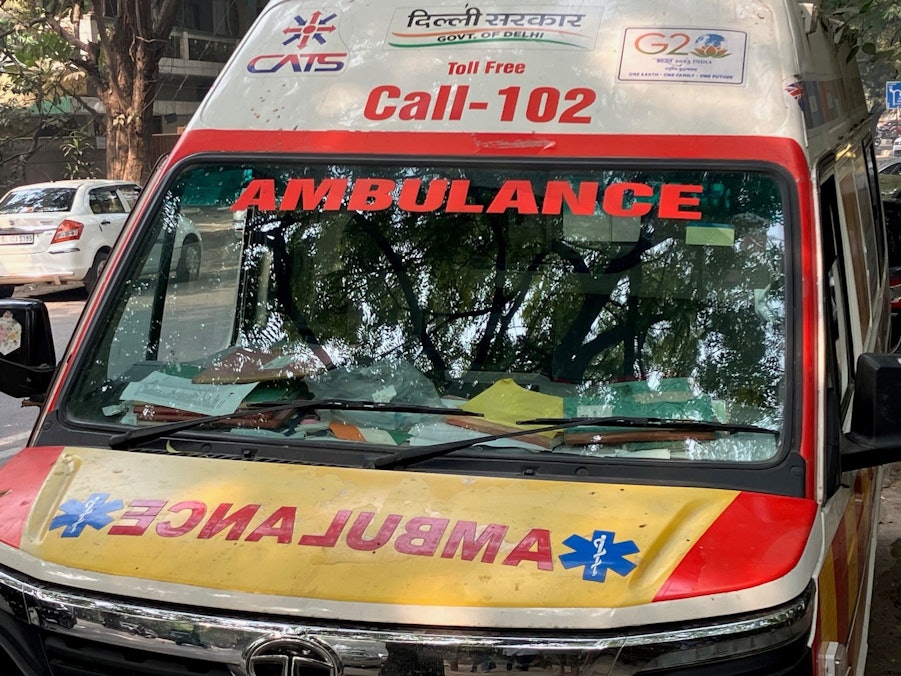 Indien - Krankenwagen