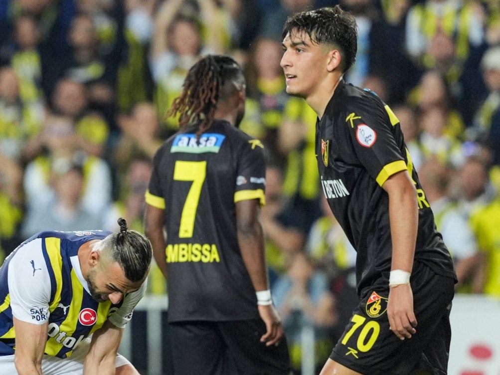 Baran Vardar im Spiel gegen Fenerbahce.