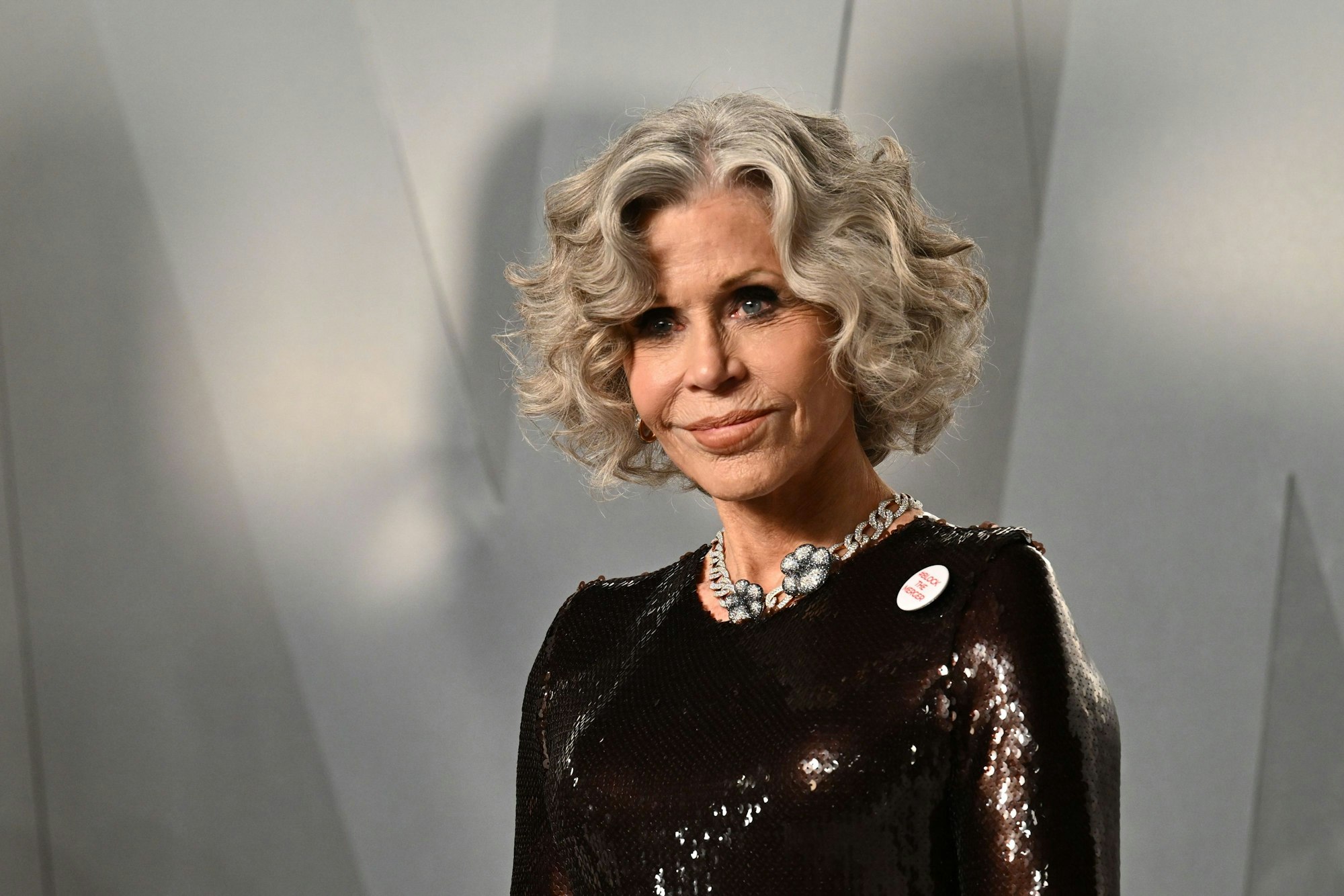 Jane Fonda bei der „Vanity Fair“-Oscar-Party.