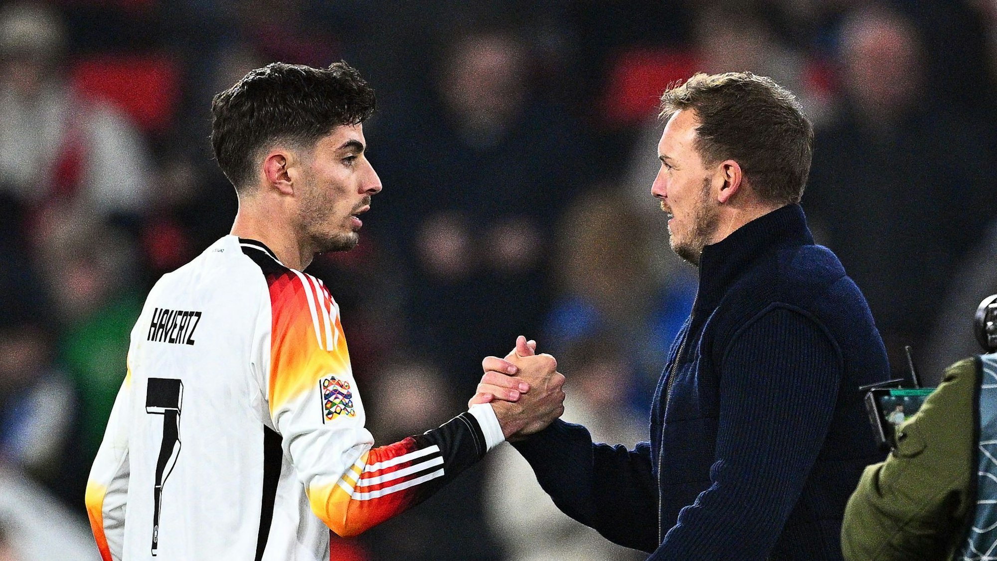Kai Havertz und Julian Nagelsmann