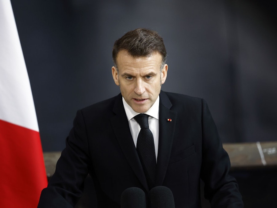 Frankreichs Präsident Macron