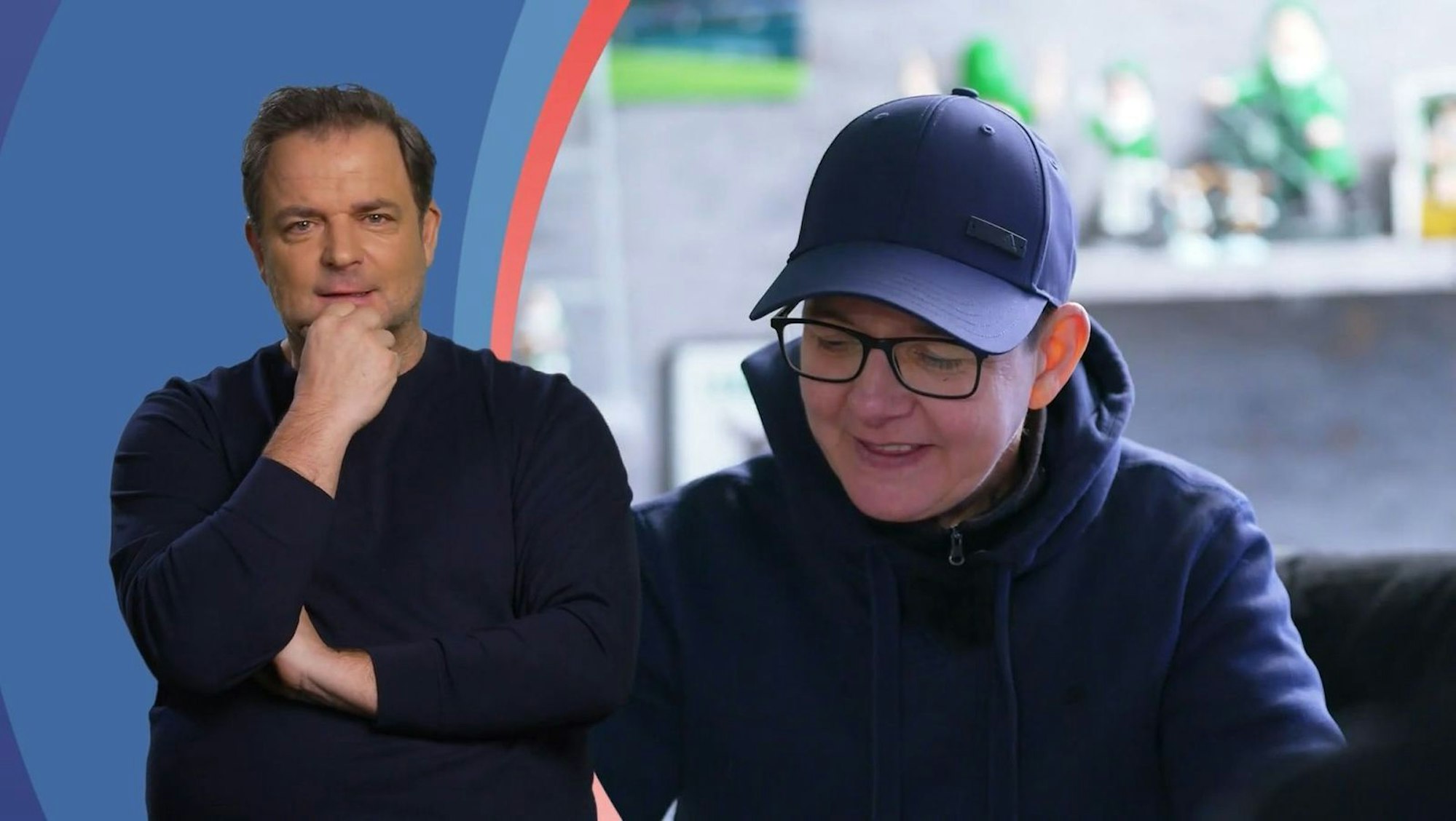 Martin Rütter und Melle Hofmann sind geteilter Meinung. (Bild: RTL)