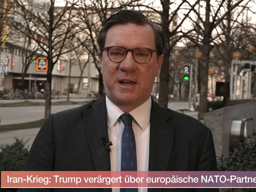 Sicherheitsexperte Nico Lange sprach sich im ZDF-“Morgenmagazin“ für eine deutsche Einmischung in den Iran-Konflikt aus. (Bild: ZDF)