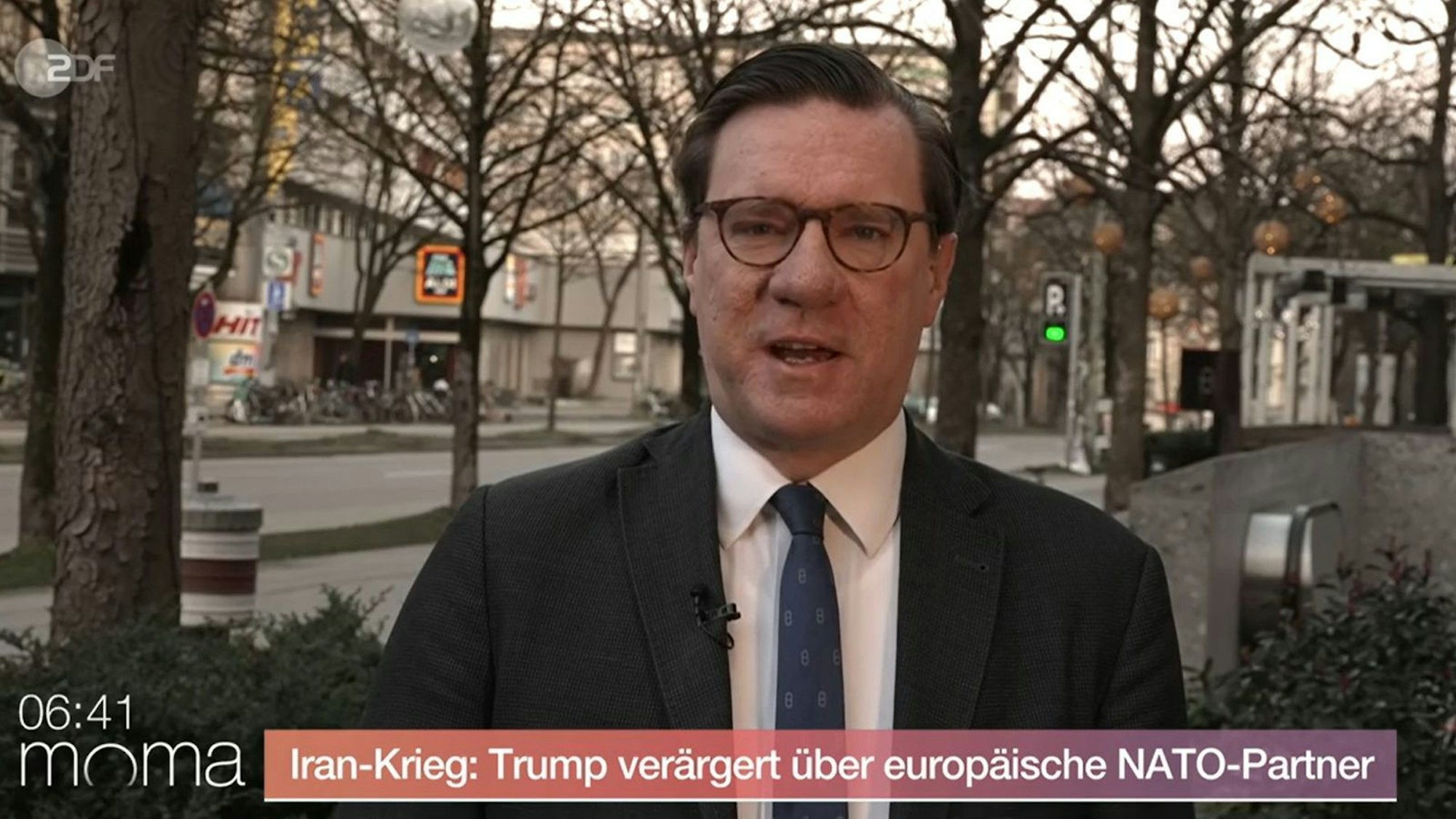 Sicherheitsexperte Nico Lange sprach sich im ZDF-“Morgenmagazin“ für eine deutsche Einmischung in den Iran-Konflikt aus. (Bild: ZDF)