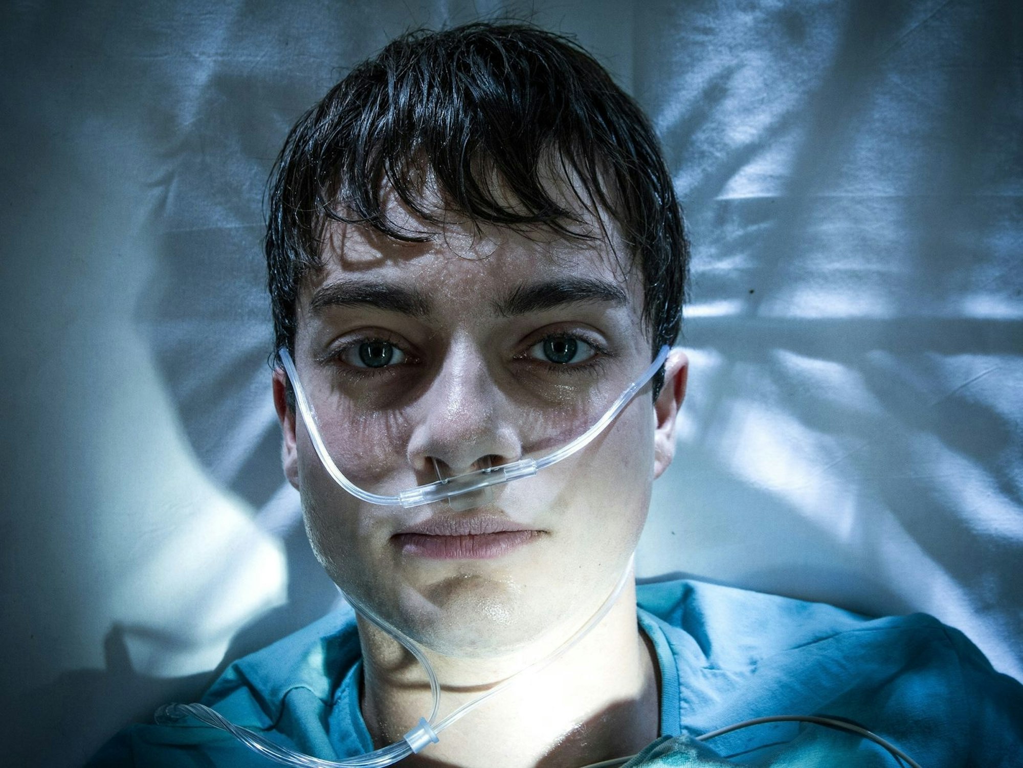 Arne (Max Hegewald) hatte einen Unfall - alle sind erleichtert, als er wieder zu sich kommt. (Bild: ZDF/NDR/Hannes Hubach)