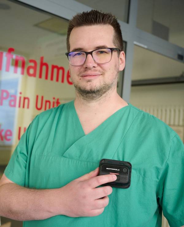 Klinikum Dortmund testet den Einsatz von Bodycams.