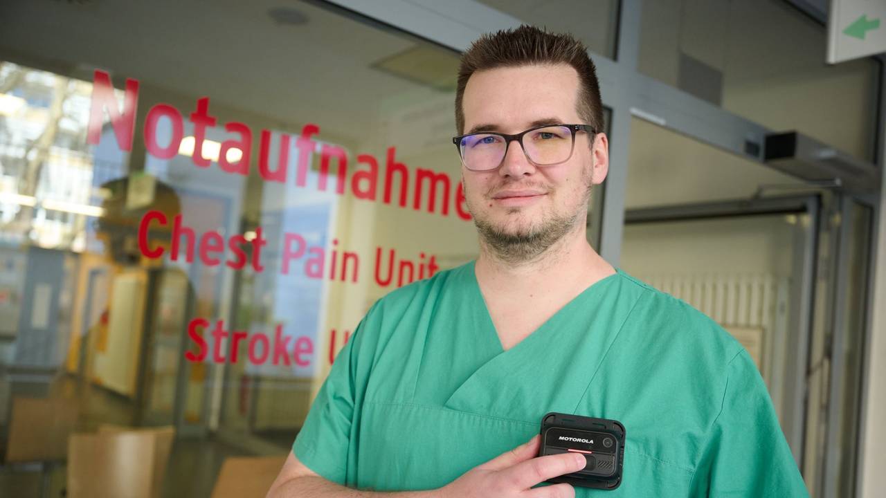 Klinikum Dortmund testet den Einsatz von Bodycams.