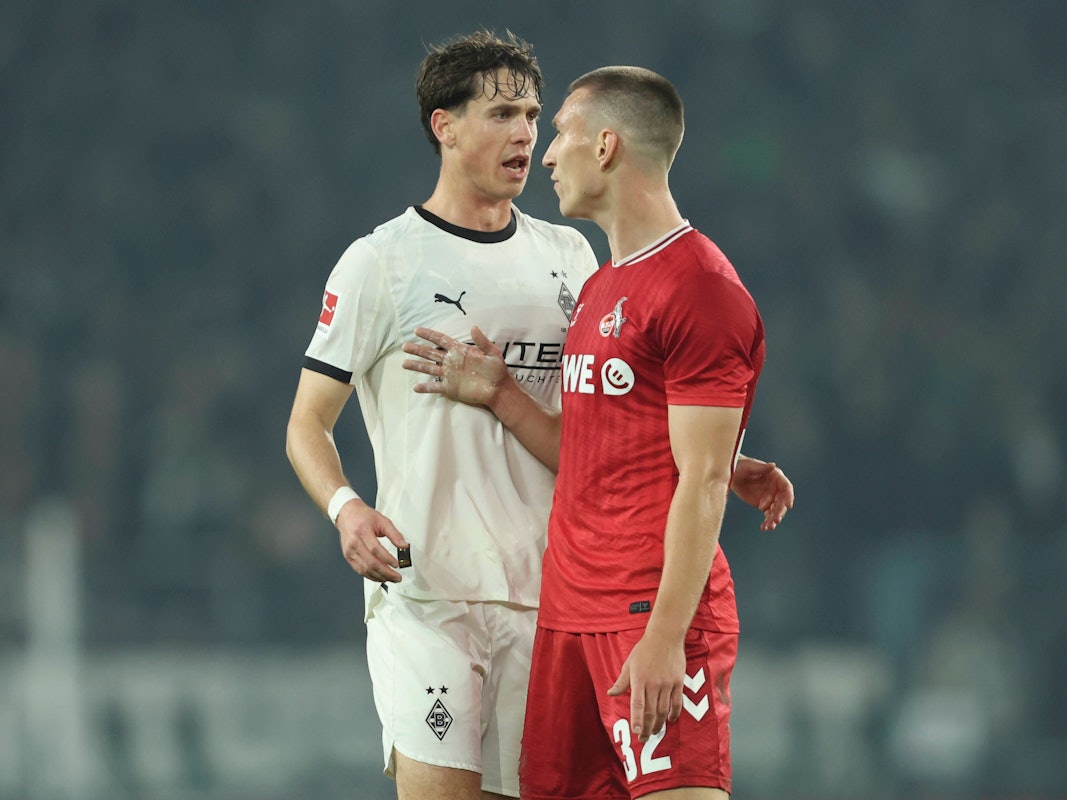 Kristoffer Lund behauptet sich im Derby mit dem 1. FC Köln.