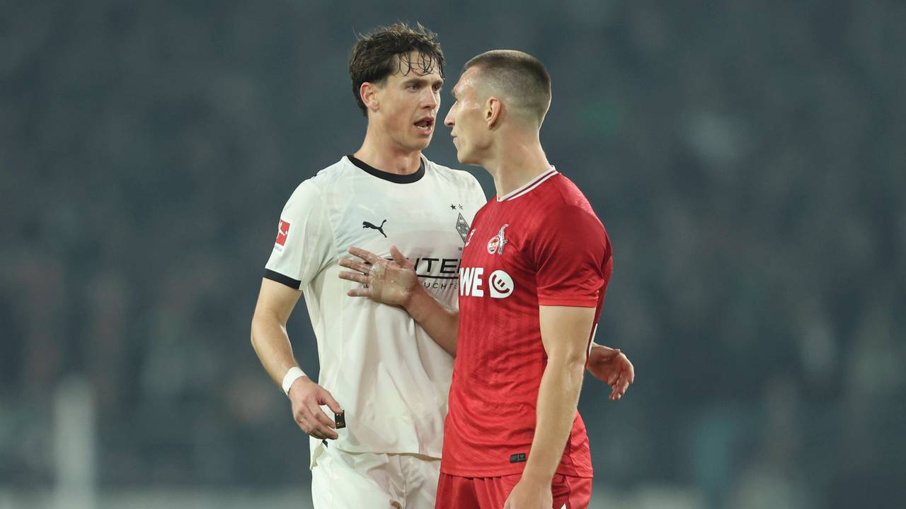 Kristoffer Lund behauptet sich im Derby mit dem 1. FC Köln.