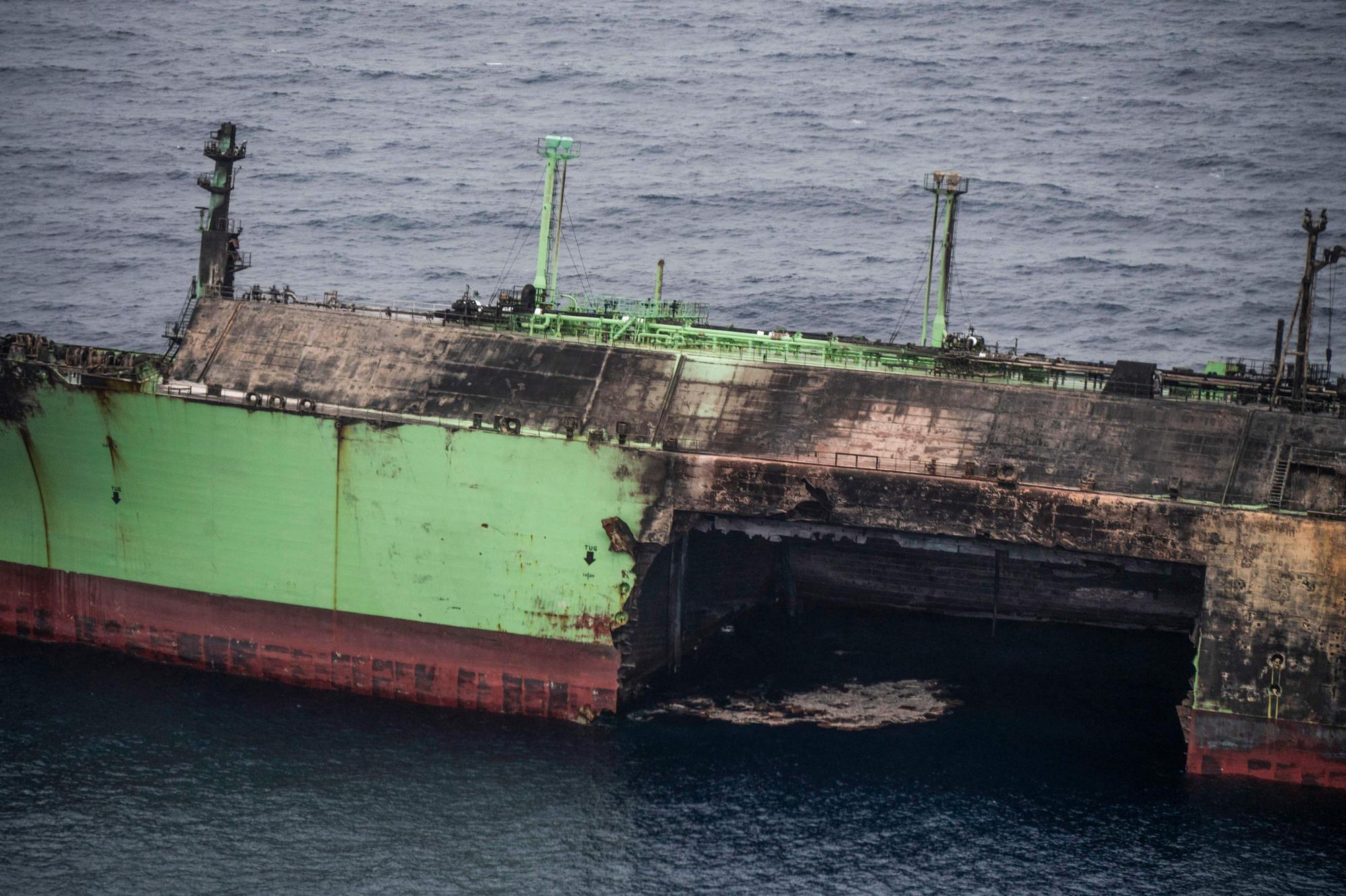 Das Schiff gehörte zu Russlands sogenannter „Schattenflotte“ aus veralteten Tankern.