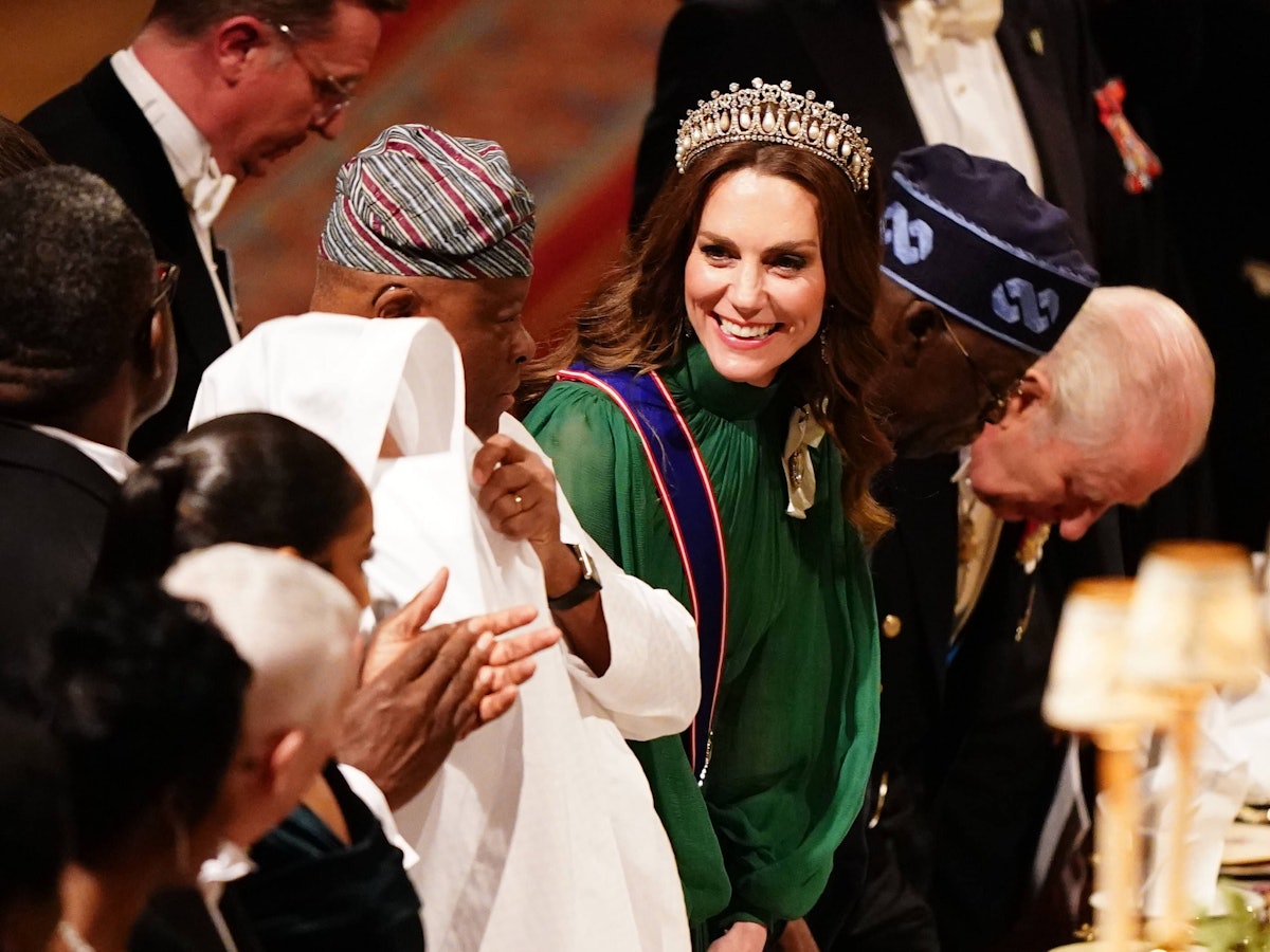 Staatsbesuch aus Nigeria in Großbritannien: Staatsbankett zu Ehren von Präsident Bola Ahmed Tinubu und First Lady Oluremi Tinubu am 18. März 2026 auf Schloss Windsor (Berkshire).