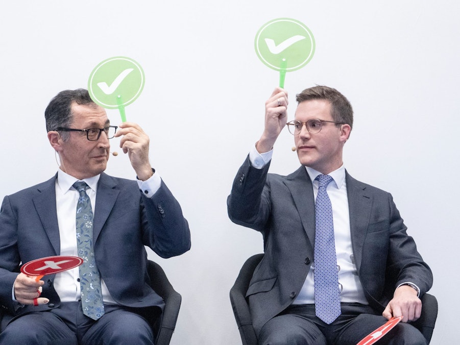 Cem Özdemir und Manuel Hagel