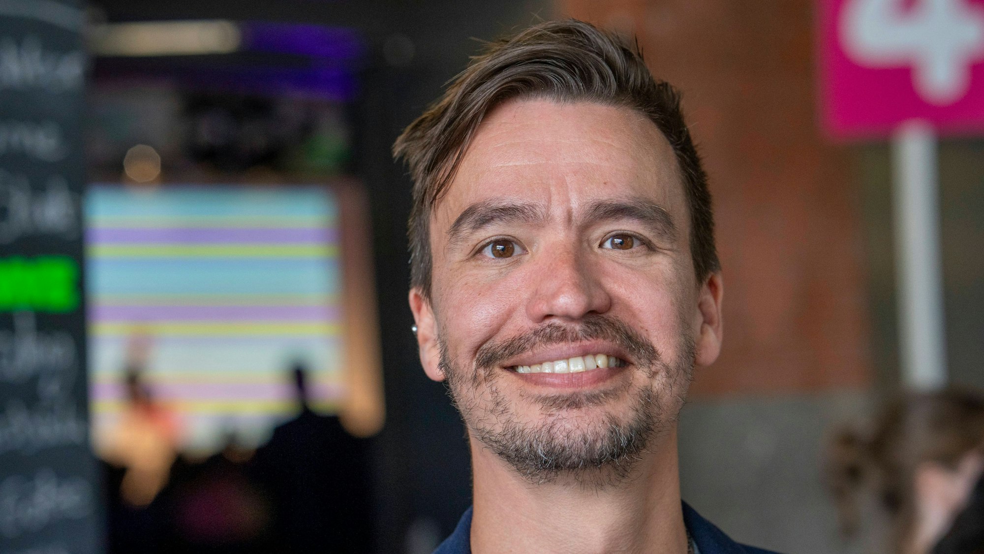 Netzlehrer Bob Blume auf der Digitalkonferenz re.publica in Berlin im Mai 2025