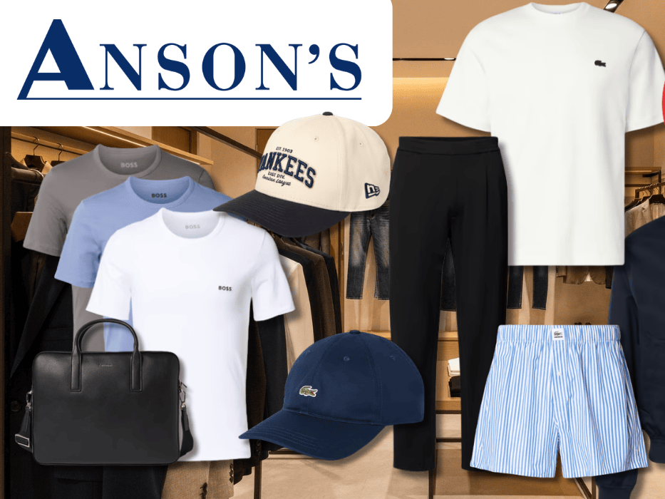 Verschiedene Herren Kleidungsstücke von Lacoste & Co.