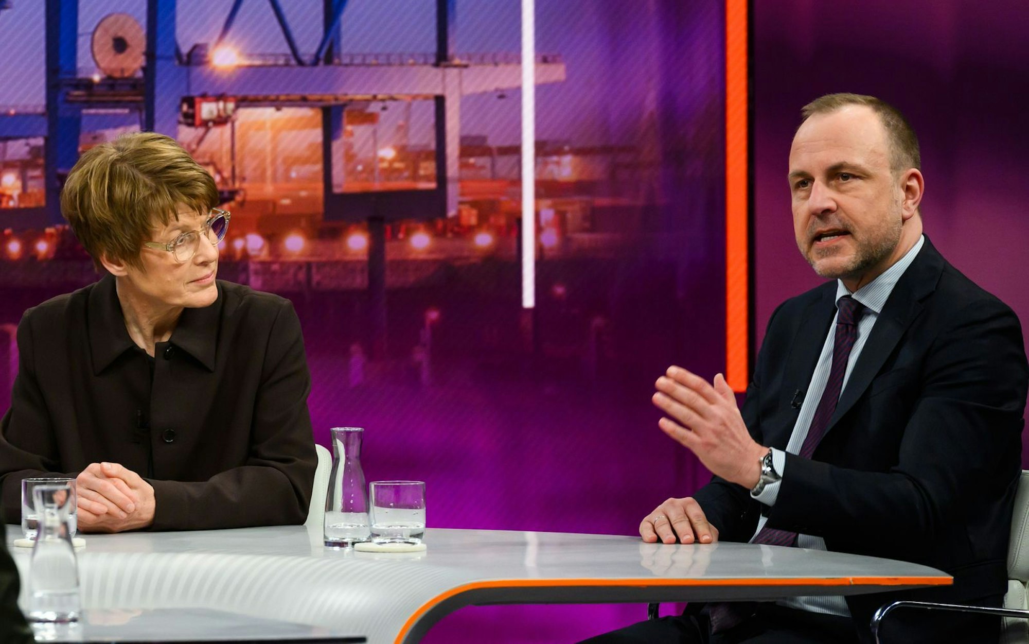 „Die Krise der Nato hat nicht mit diesem Krieg begonnen“, betonte Sicherheitsexperte Peter R. Neumann. (Bild: ZDF/Jule Roehr )