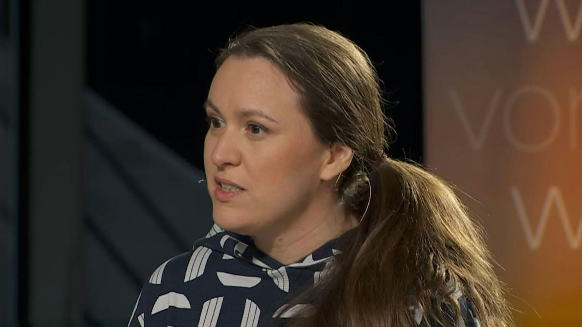 Linken-Politikerin Rebecca Ruppert war am Freitagmorgen im ZDF-“Morgenmagazin“ zu Gast. (Bild: ZDF)