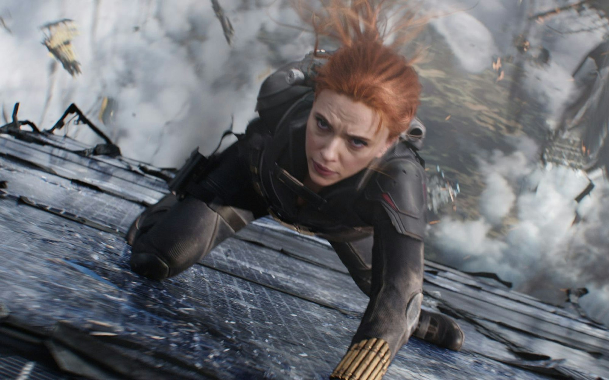 Als Avenger-Superheldin „Black Widow“ gibt Scarlett Johansson alles. (Bild: Marvel Studios 2021. All Rights Reserved.)