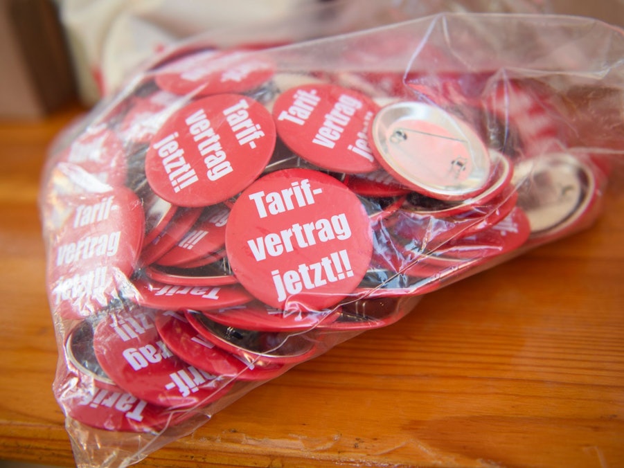 Forderungen nach Tarifbindung